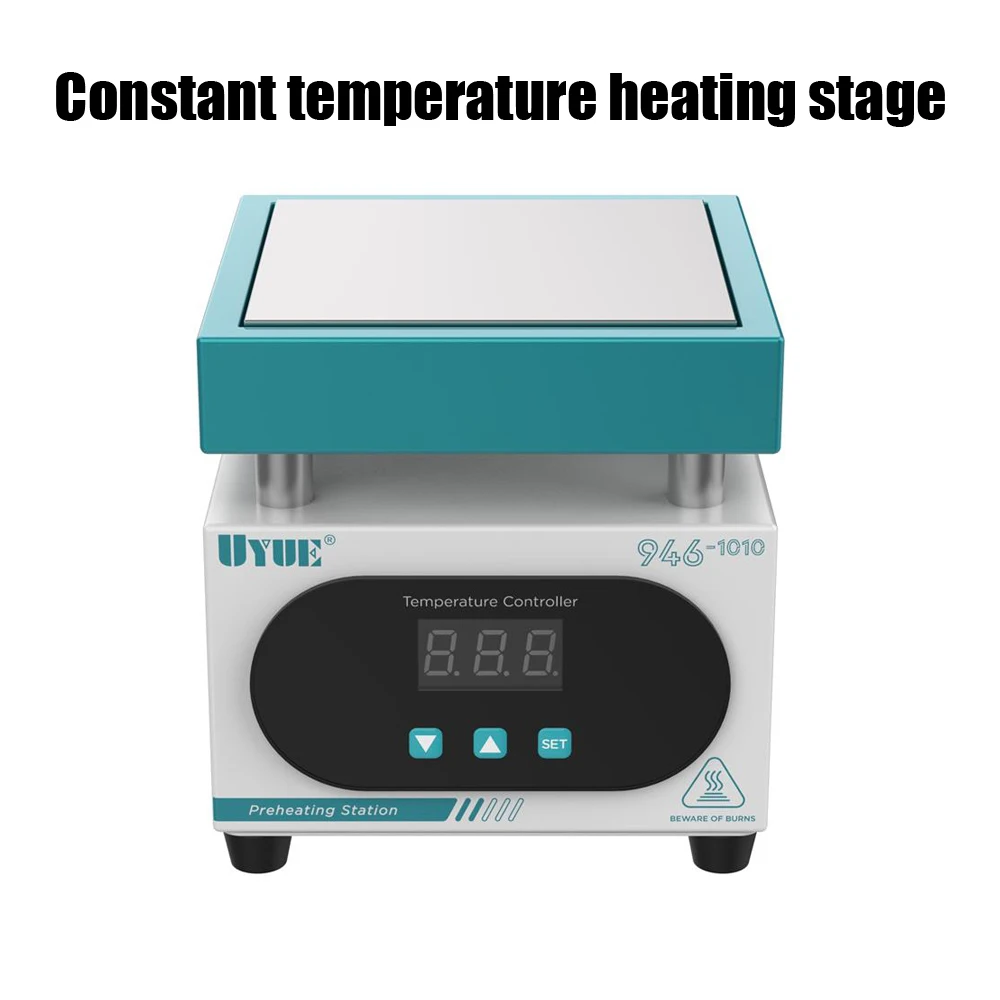 

UYUE946-1010 Heating Rework Station Electronic Hot Plate Maintenance Preheating Platform LCDTouch Screenfor BGA PCB Phone Repair
