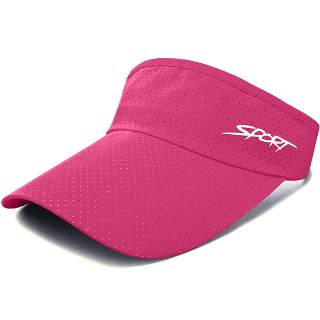 Summer Protection Sun Hats For Men Women Adjustable Visor UV Breathable Top Empty Hat Sports Tennis