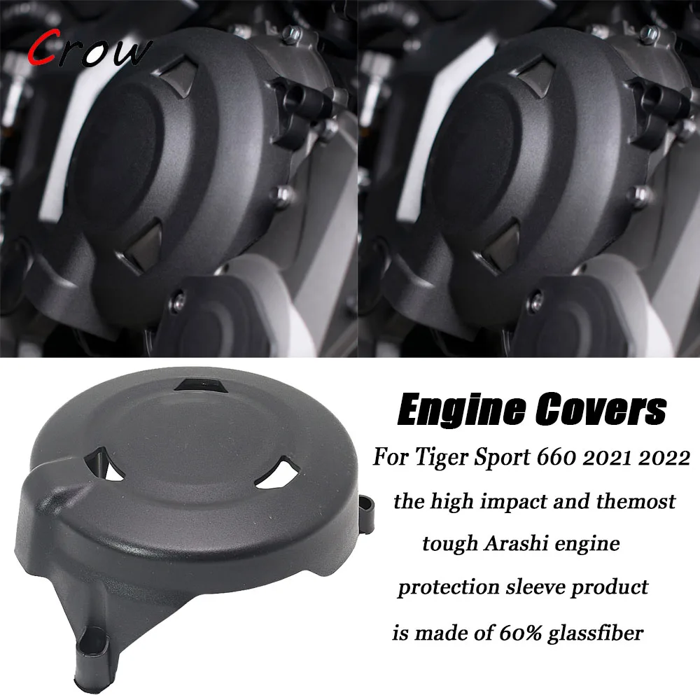 

Новинка, Защитные чехлы для двигателя для Tiger Sport 660 Sport660 2021 2022, аксессуары для мотоциклов, защитная крышка для двигателя