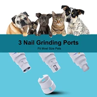 Dog Nail Grinder USB Rechargeable Electric Pet Paws Clipper & Trimmer Painless Paws Grooming Quiet 2-Speed Dog Nail File 2