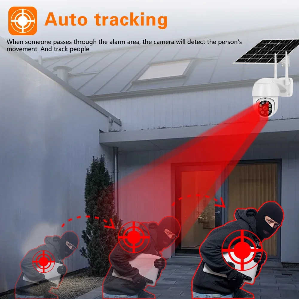 Tuya Smart Life Home 5MP Patrol Human Body Filtering 5W Solar Battery Wireless PTZ Outdoor WiFi PIR CCTV Auto Tracking Camera 4 Tuya Smart Life Home 5MP Patrol Human Body Filtering 5W Solar Battery Wireless PTZ Outdoor WiFi PIR CCTV Auto Tracking Camera 4