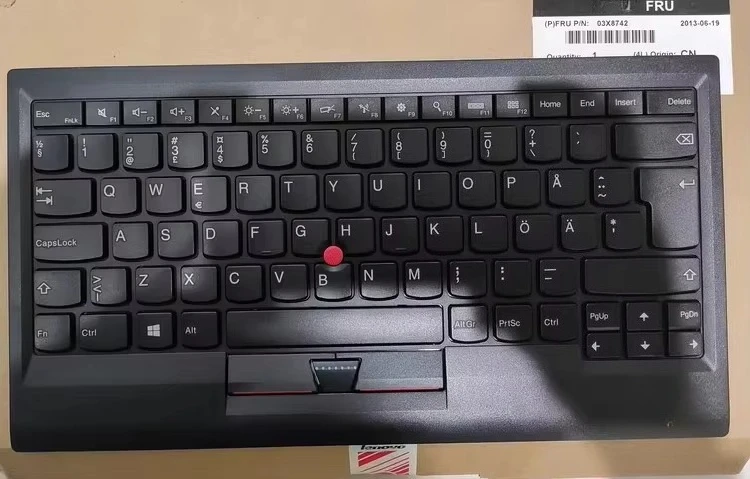 USB Small Red Dot Wired Keyboard For Lenovo Thinkpad 0B47190