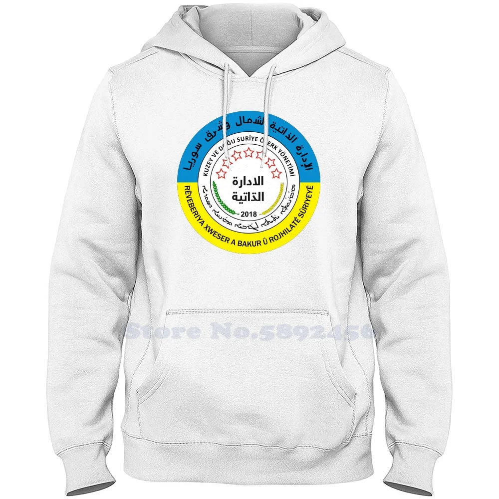 

Autonomous Administration of North and East Syri Brand Logo 2023 Sweatshirt Hoodie Top Quality Graphic Hoodies