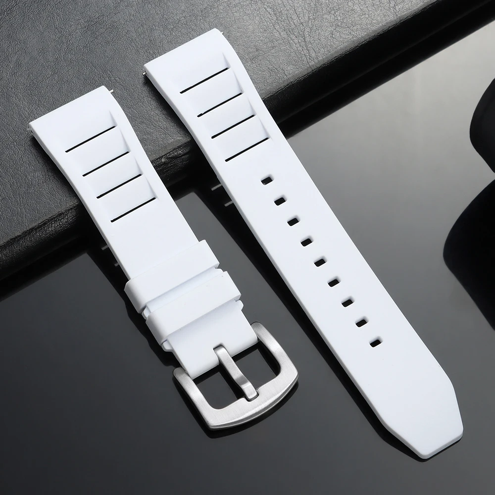Universal Silicone Quick Release Watch Bands - Adjustable Rubber Strap