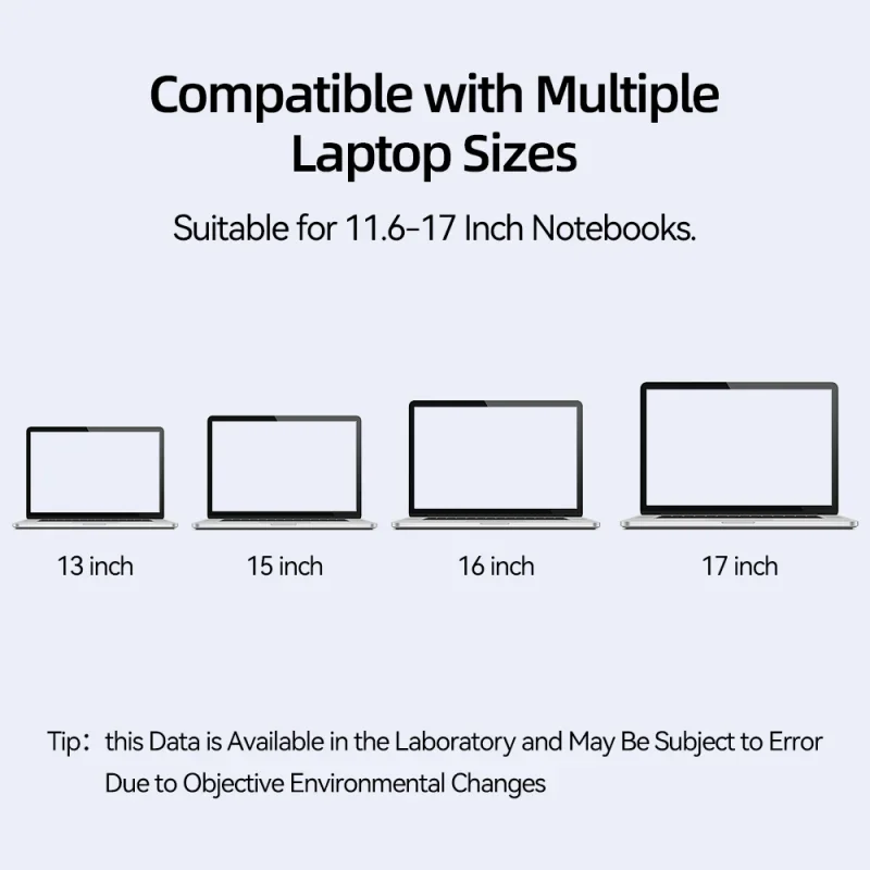 Portable Laptop Stand for 11/13/17 Inch Adjustable Riser Foldable Heat Dissipation Support Bracket Notebook Holder for Macbook