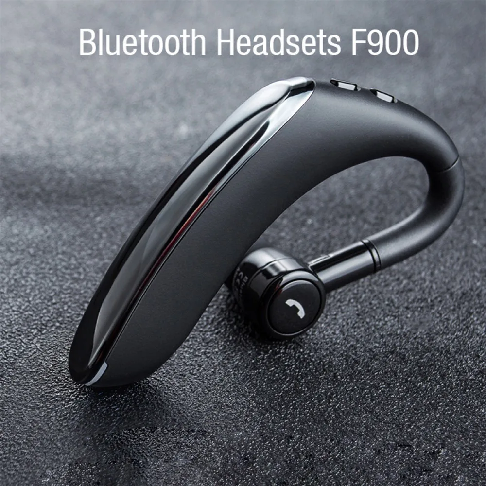 F900 1Pc Wireless Earphone Bluetooth 4.1 Earphone Hifi Mini In-Ear Sports Running Headset Monolateral Business Bluetooth Earbuds