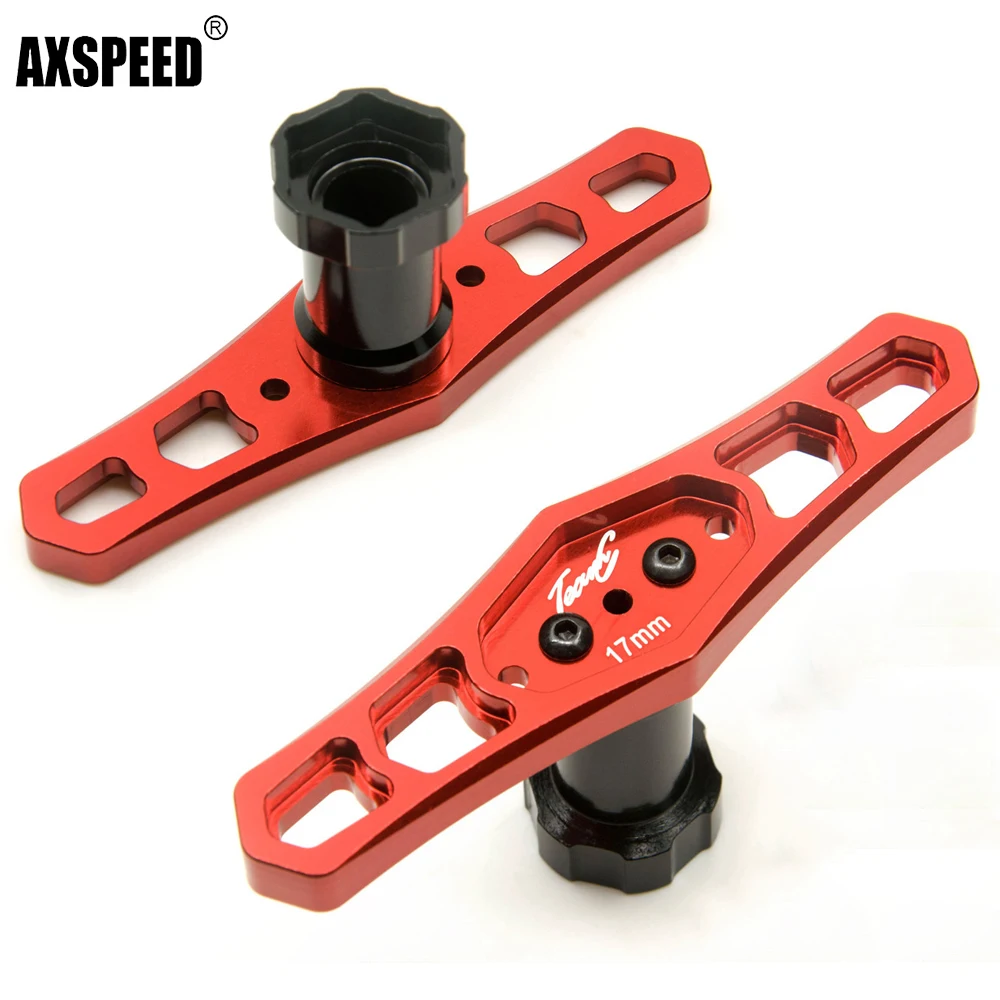 

AXSPEED 17mm Wheel Hex Nuts Sleeve Wrench Tool For 1/8 HSP HPI RC Buggy Car Truck Accessories Parts