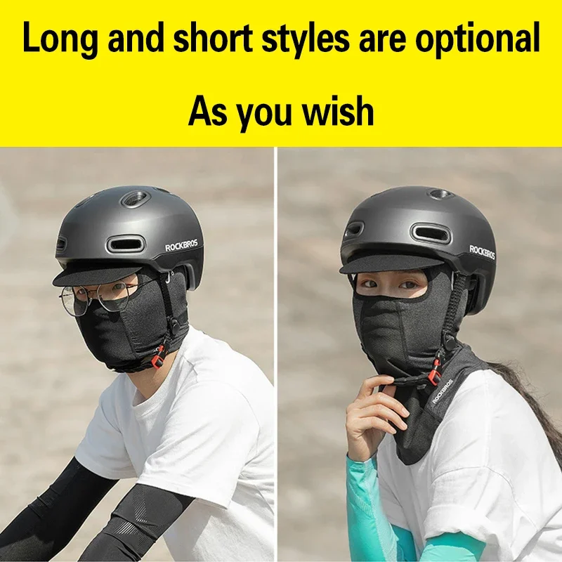 Cycling Face Masks Cycling Caps Cycling Hat Cycling Hats ROCKBROS Balaclava Men's Hat Winter Women Motorcycle Mask Warm Cycling Helmet Liner Caps Windproof Breathable Washable Equipment