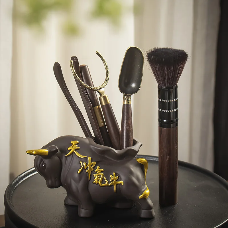 

High Quality Tea Brushes Cleaning Ebony Crafts Professional Tea Brushes High Quality Tea Bowls Kitchen Accessories