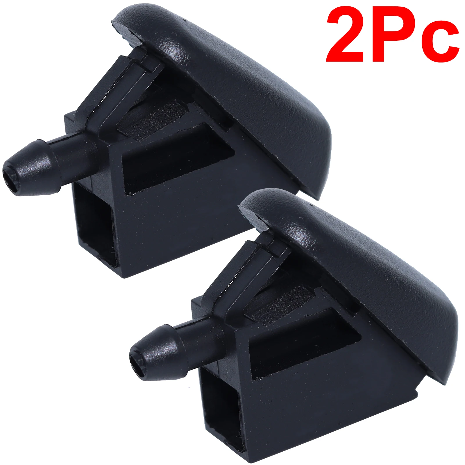 Enhanced Exterior Front Windscreen Wiper Washer Jet Nozzle - Pack of 2