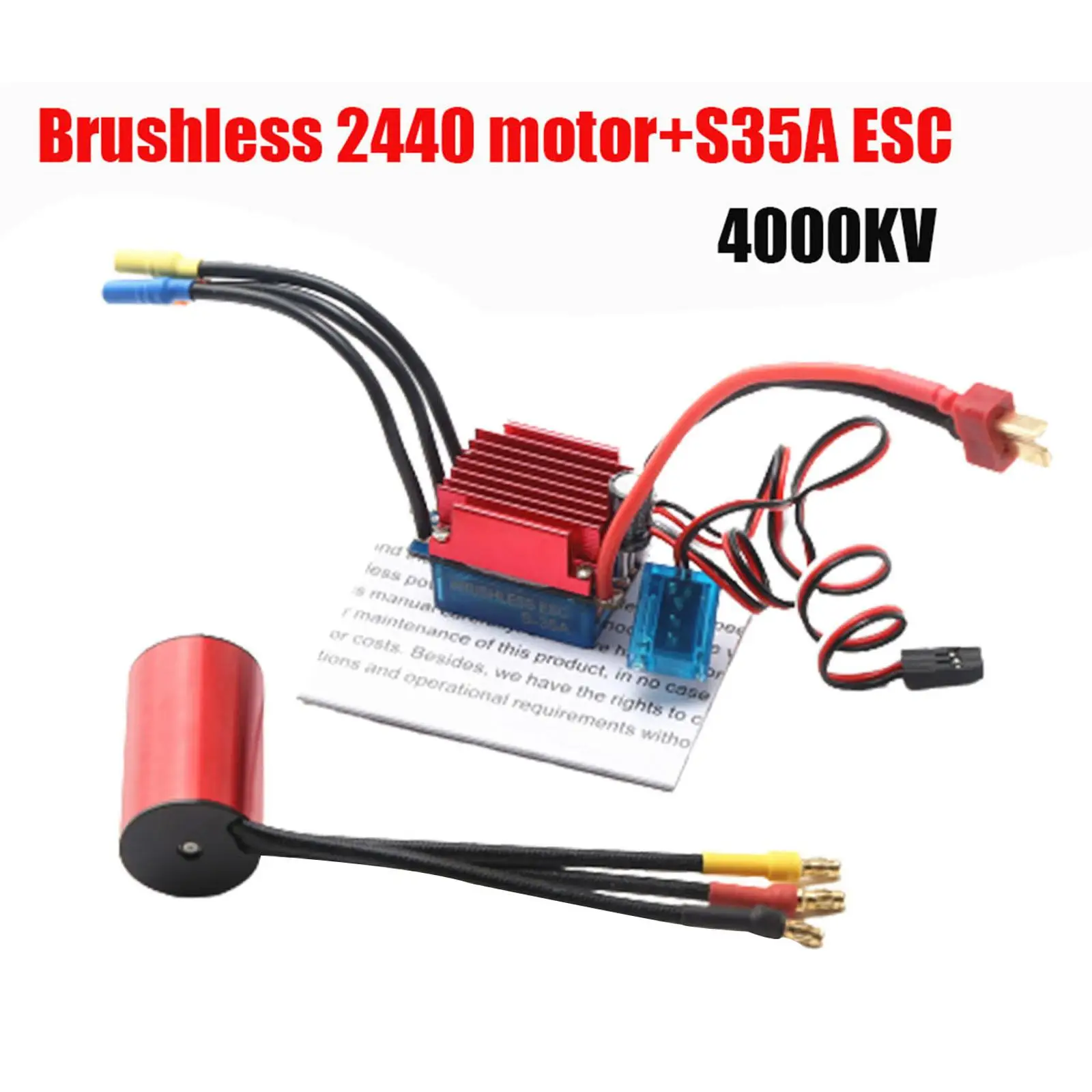 

Мотор RC 2440 ESC Combo 35A бесщеточный ESC Замена для масштаба 1:14 RC Truck