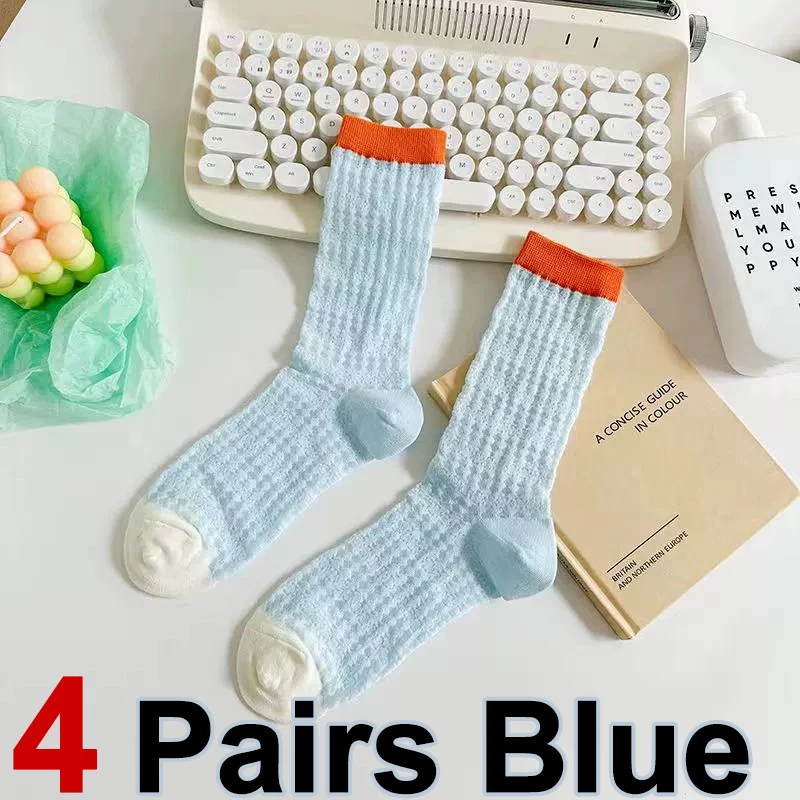 4 Pairs Blue