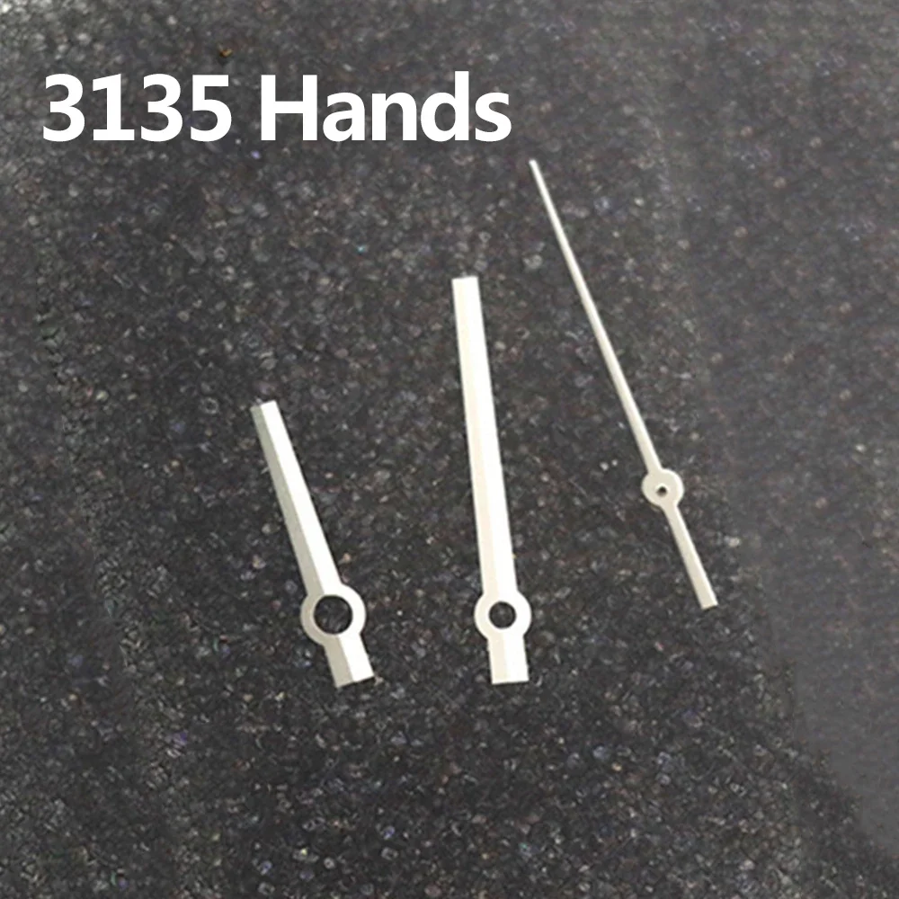 Per Il Movimento 3135 Lancette Dell'Orologio, Puntatori Scheggiati/Oro/Rosa Nuovo Fai Da Te