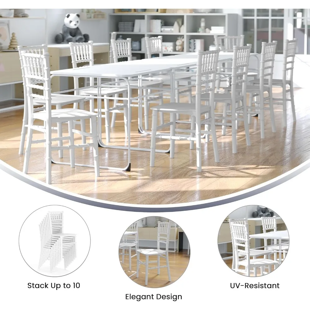 Children's Resin Event Chairs, Commercial/Residential All Occasion Chairs for Kids