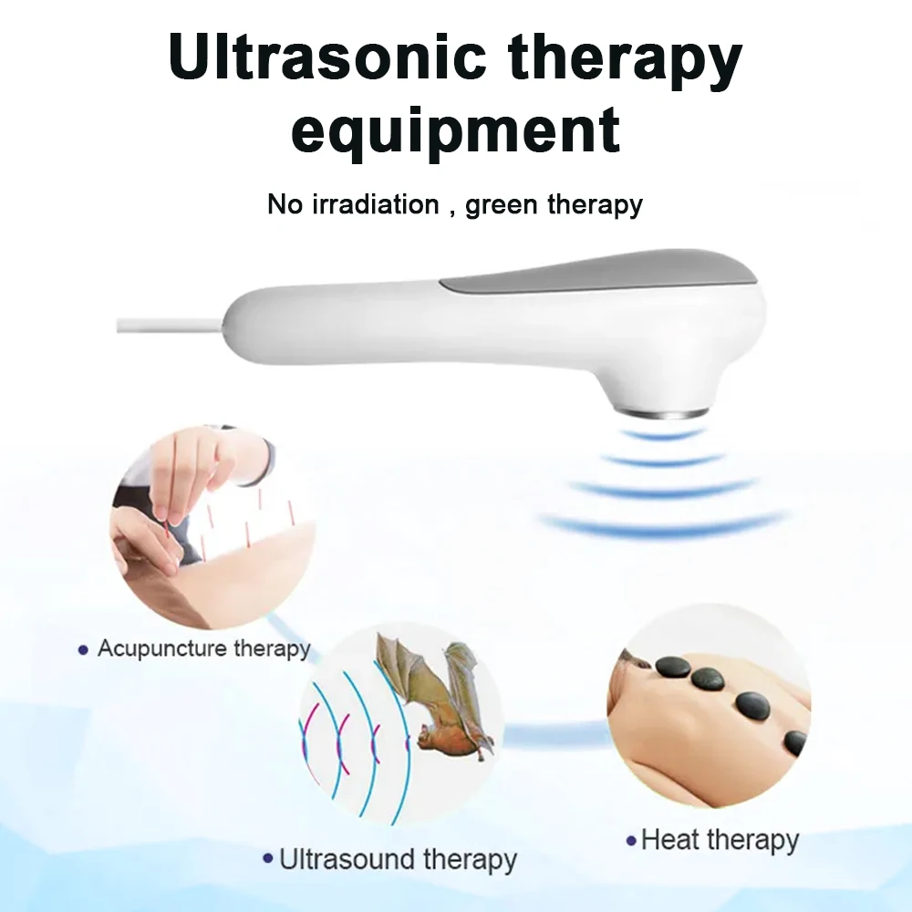 Original 1&3 MHz Ultrasound Therapy Unit for Pain Relief & Massage etc.