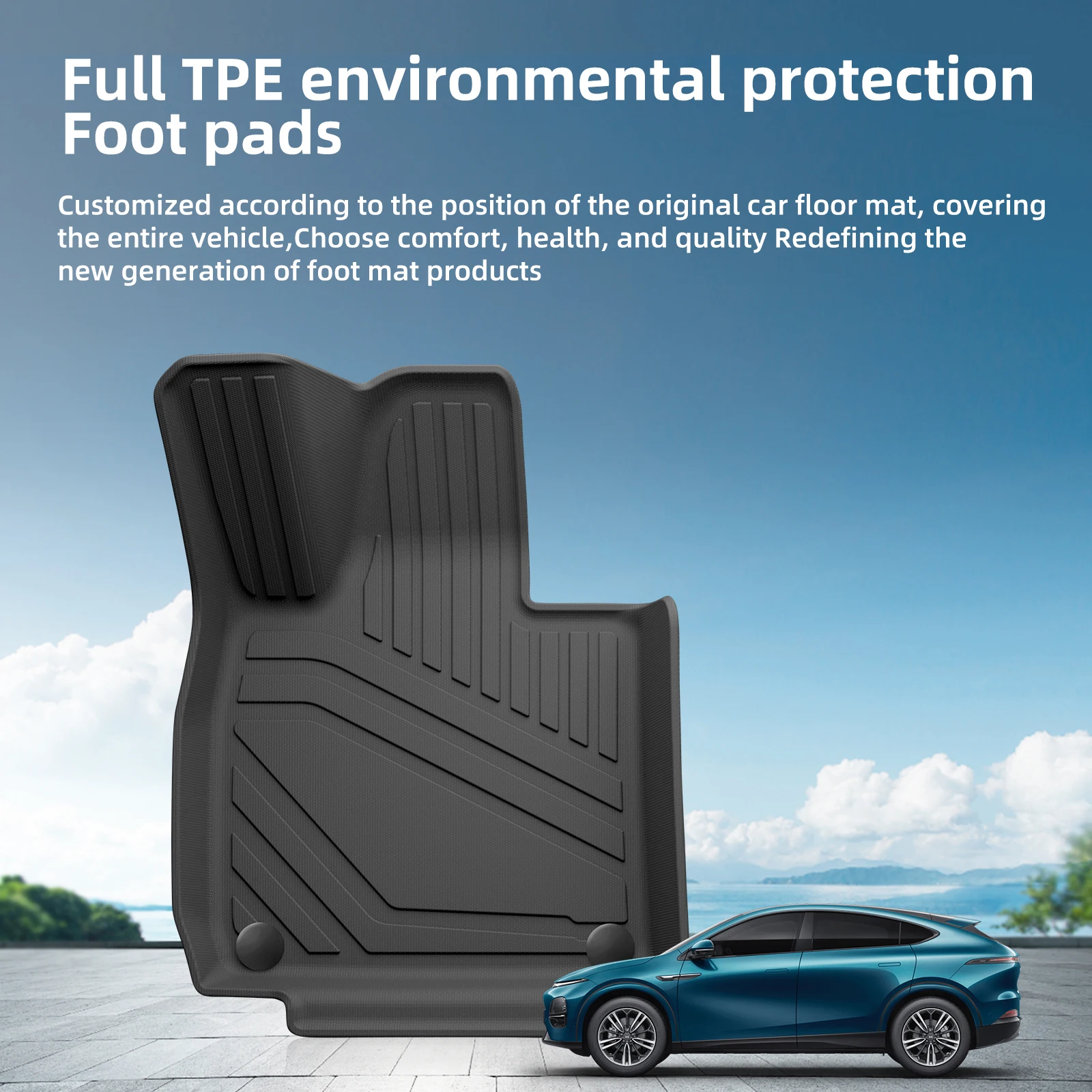LUCKEASY TPE Floor Mat image 6