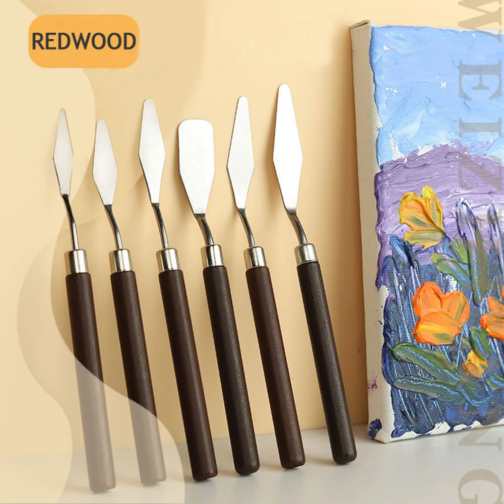 1/3/5/7Pcs Oil Painting Knife Stainless Steel Art Painting Drawing Stationery Tools Artist Spatula art supplies sketch 2