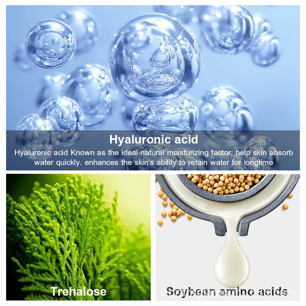VIBRANT GLAMOUR Hyaluronic Acid Essence Moisturizes Skin To Balance Oil 15ml facial serum essence
