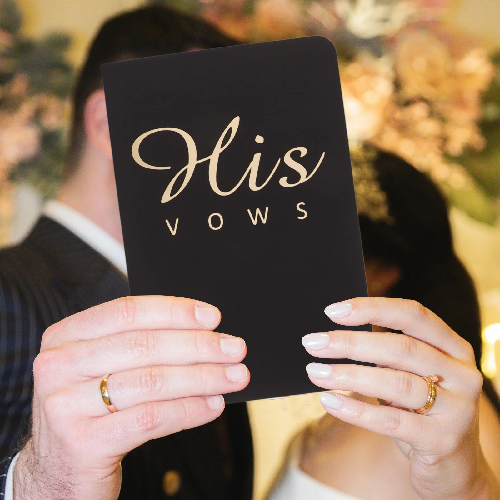 Wedding Speech Book Registry Notebook Couple Vows His Hers Booklet Gift and Renewal Decorations Paper