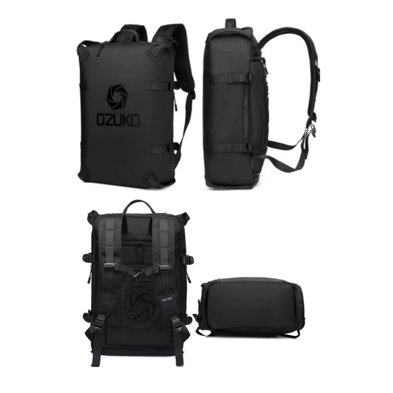 Backpack New Men's Helmet Backpack Motorcycle Outdoor Riding Backpack Men's Short Trip Storage Backpack