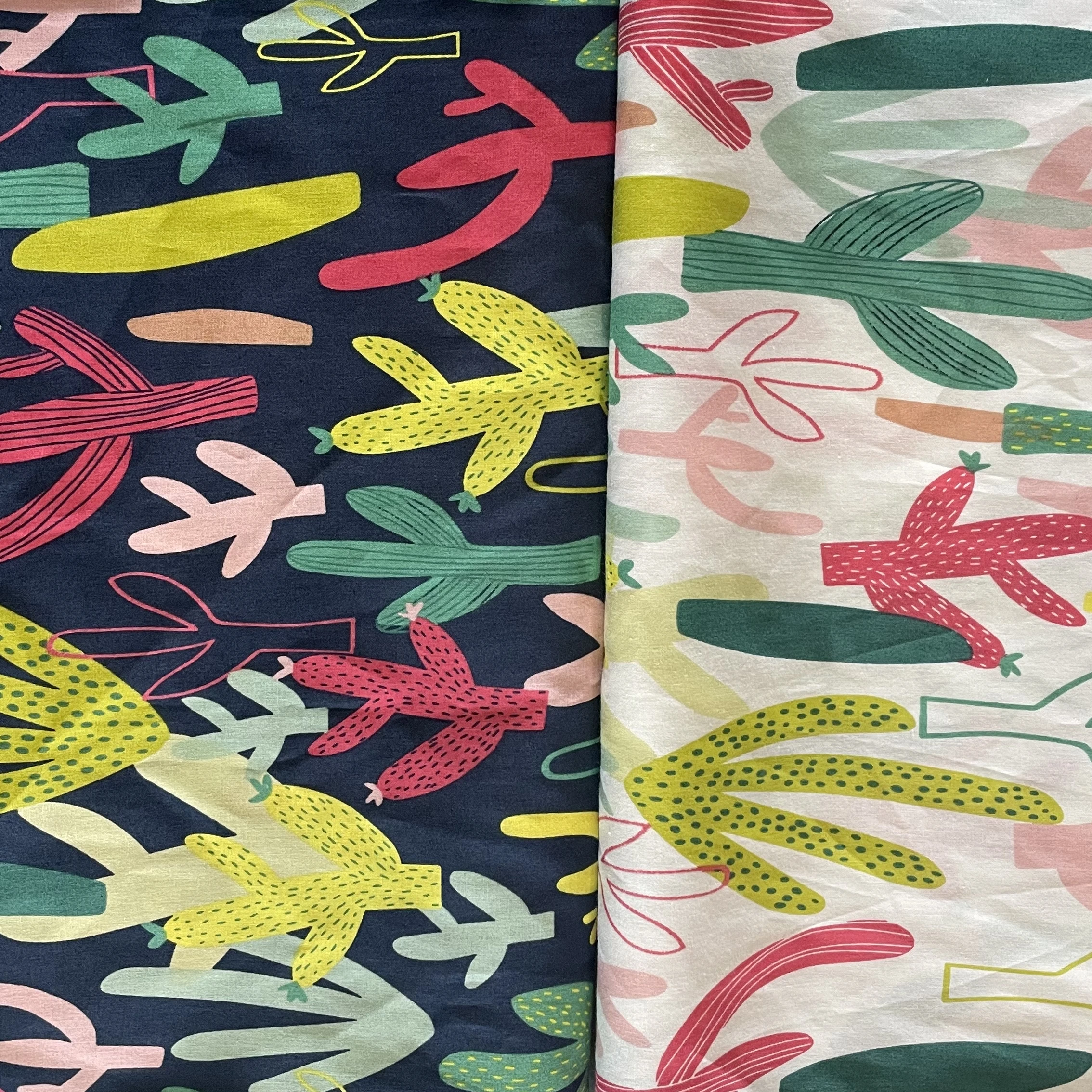 145&times;50CM Cactus Digital Printing 100%Cotton Poplin Sewing Fabric DIY Children's Clothing To Decorate Home Making Baby Dress cotton fabric cotton poplin fabric