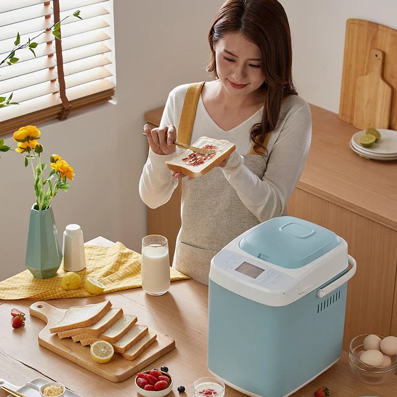 PE9866 Bread Maker Kneading and Fermentation Breakfast Making Machine Electric Bread Machine Toaster 750g Capacity 4