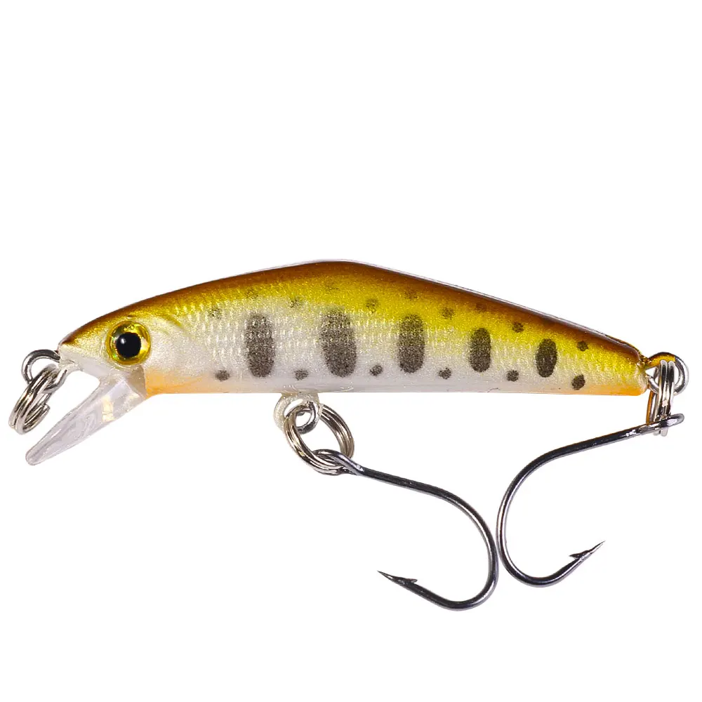 1pcs 4.3cm 1.6g Pesca Stream micro Fishing Lure Sinking Minnow Artificial Hard Bait For Bass Carp Pike SalmonTrout Panfish Lure
