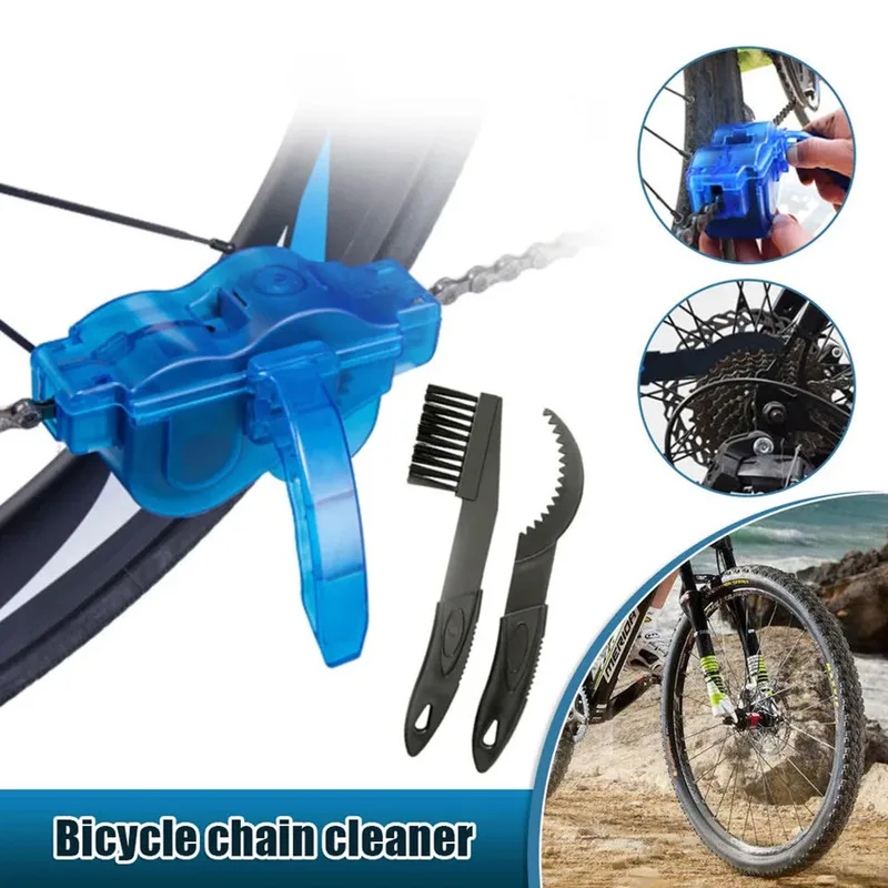 Chain Cleaner Cleaning Bicycle 3D Chain Brush Wash Tool