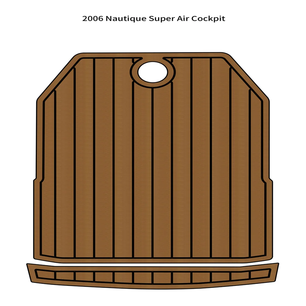 

2006 Nautique Super Air Cockpit Boat EVA Faux Foam Teak Deck Floor Pad