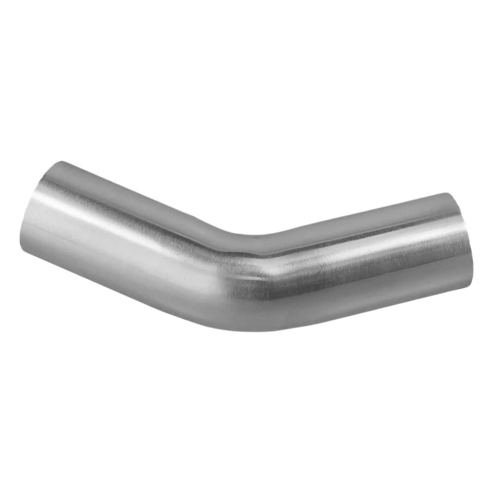 Versatile Stainless Steel Elbow 45° Degree Bend Exhaust Pipe Polished 19-51mm Silver Tool Accessories