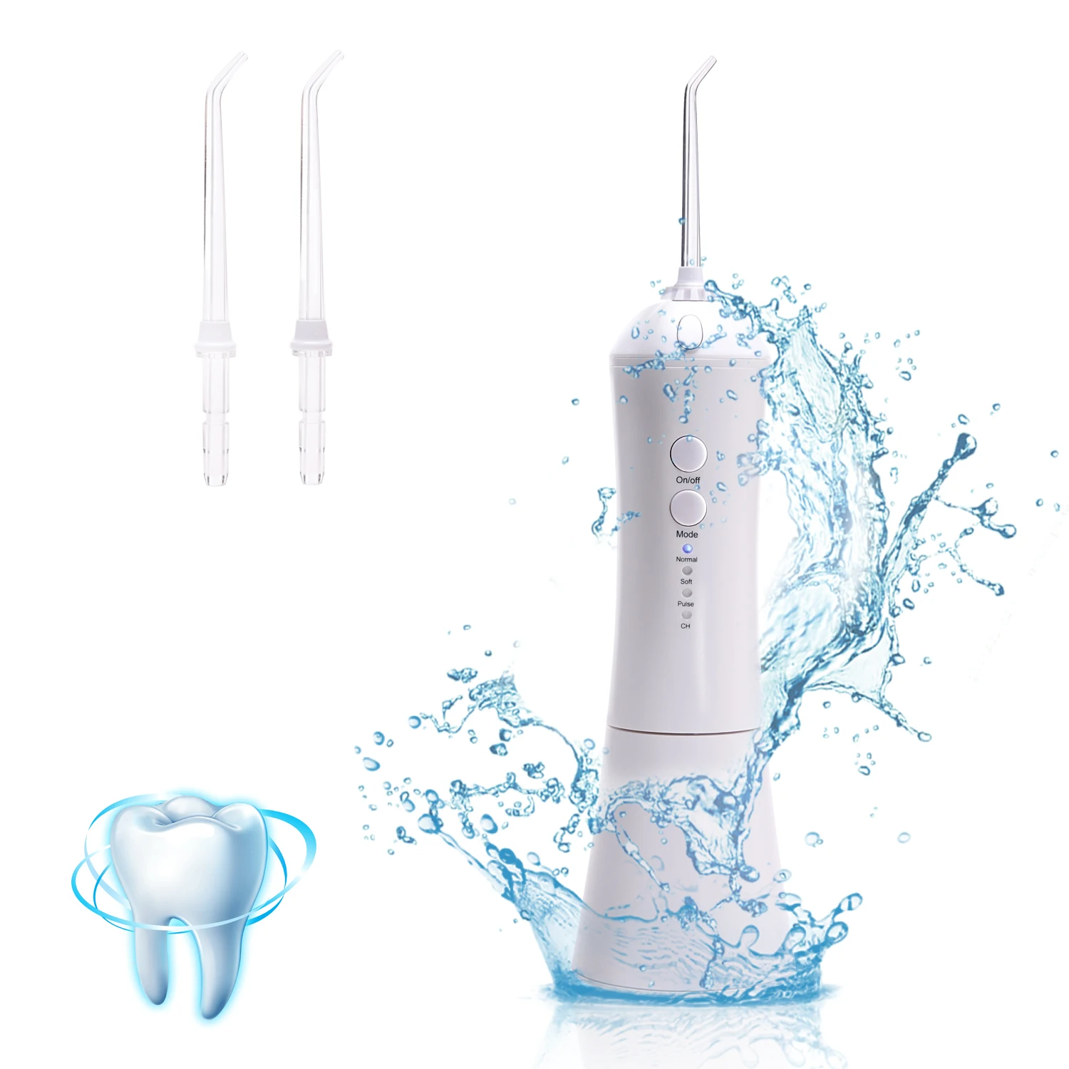 

Portable USB Electric Oral Irrigator with 3 Nozzles 1800/min Teeth Cleaner Dental Flosser Teeth Cleaning Care Tools M1