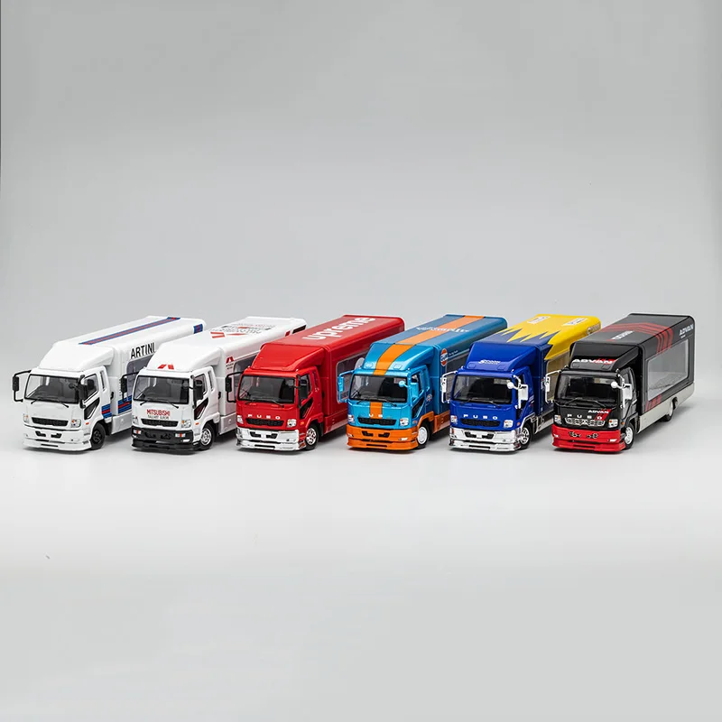 

Diecast 1:64 Scale Carrying Truck Alloy Painting Automotive Series Nostalgia Classic Car Model Toy Gift Static Display Souvenirs