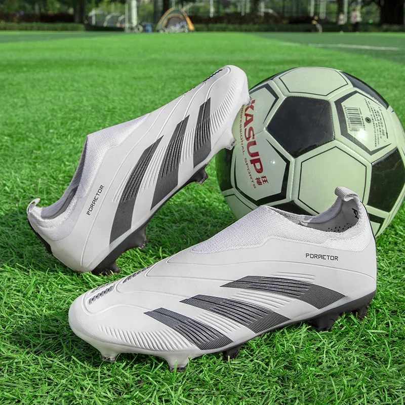 Men Football Shoes Cleats Non Slip Society Fast Soccer Shoes Indoor Professional Kids Original Professional Football Field Boots