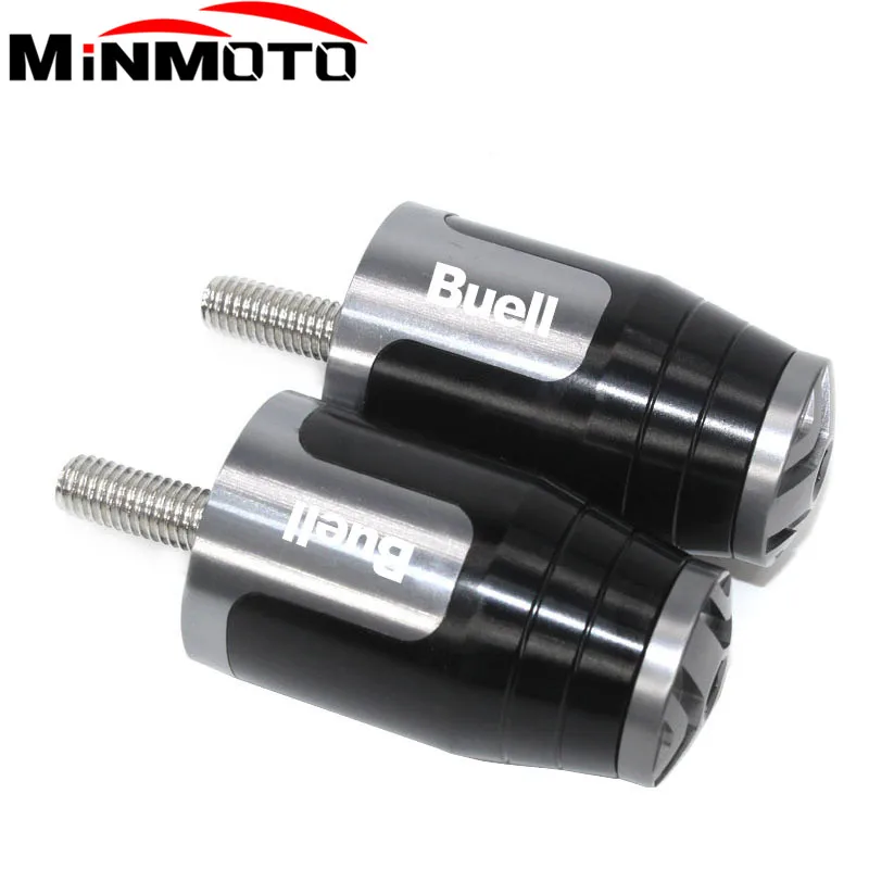 Moto Cnc 7/8 ''22Mm Manopole Manubrio Manubrio Tappi Terminali Per Buell X1 Lightning/S1 Lightning/