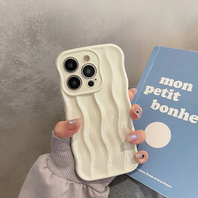 wave printed pattern designer phone case - jefdesigns
