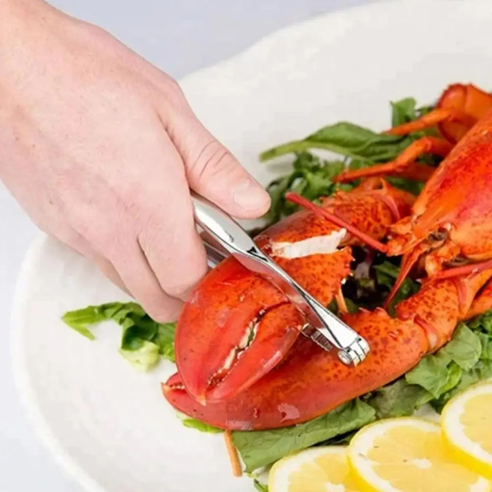 3Pcs/set Seafood Tools Set Lobster Cracker Forks Nut Cracker Shell Claw Lobster Shellers Crab Leg Kitchen Tools