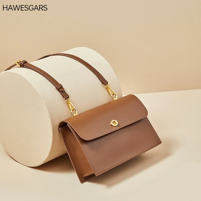 

HAWESGARS New Ladies Fashion One Shoulder Messenger Bag Messenger Bag Casual Large Capacity Envelope Bag