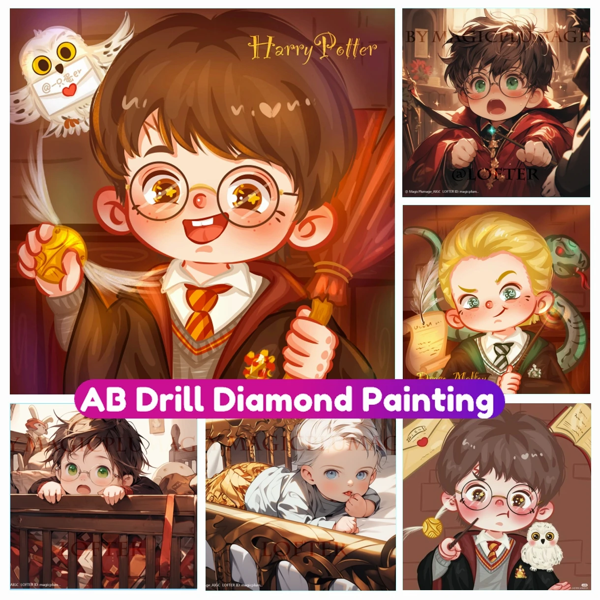 DIY AB drill 5D Diamond Painting Anime girl Cross Stitch Kit Full Drill  Embroidery Mosaic Art Picture of Rhinestones Gift - AliExpress