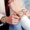 BOBO BIRD Men's Classic Quartz Watch Natural Bamboo Case with Genuine Leather Strap Customized Dropshipping 6
