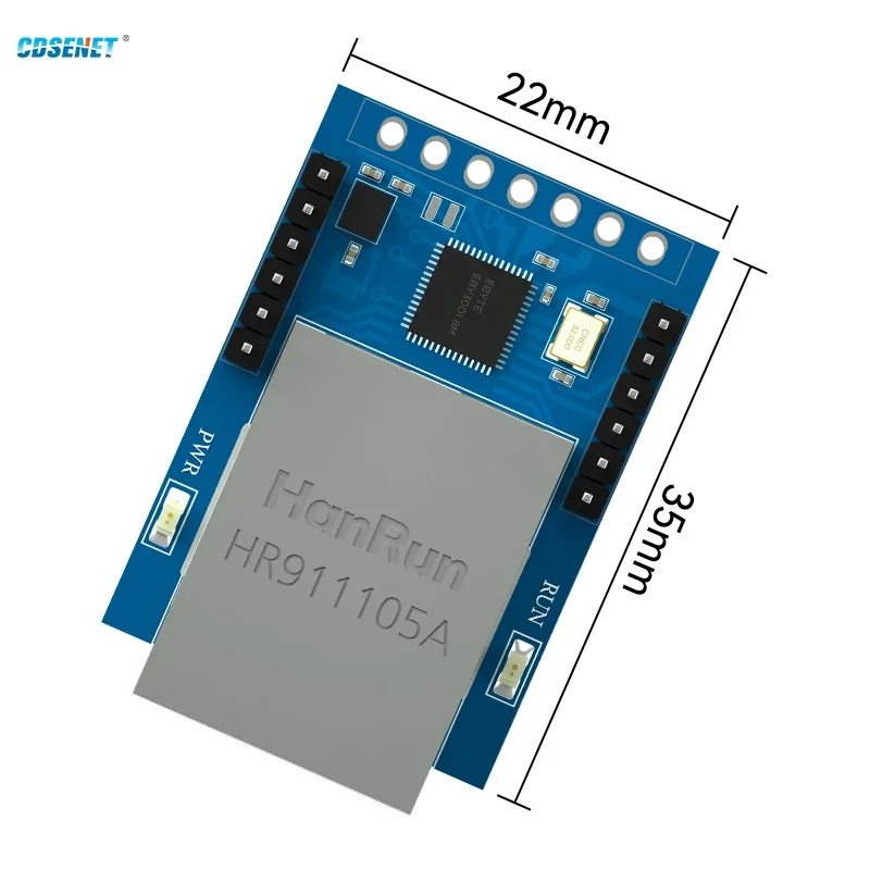 Serial Ethernet Module UART TTL to RJ45 CDSENET NT1 Modbus TCP TO RTU MQTT