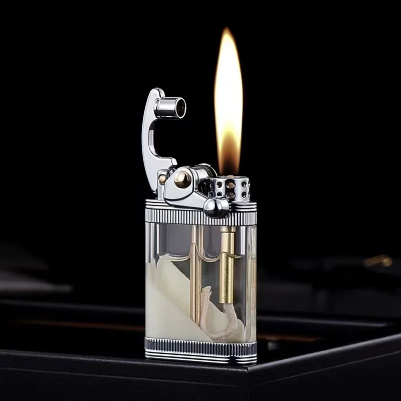 ZORRO Metal Vintage Grinding Wheel Lighter Luminous