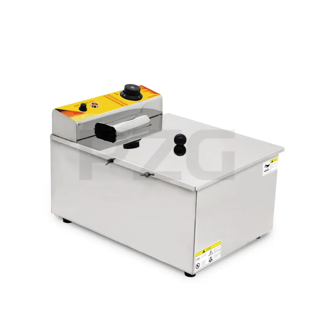 12L Electric Commercial Cheese Hot Dog Fried Stick Crispy Snack Making Machine Deep Fryer Furnace Oven