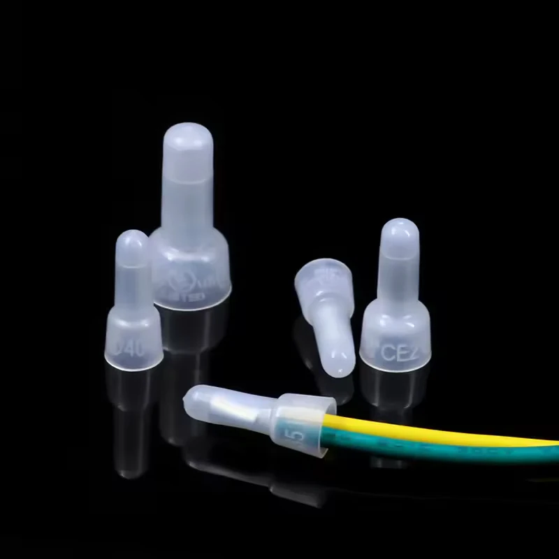 Closed End Crimp Cap 22-16 16-14 12-10 AWG Gauge Wire Connector Terminal ZiiZ 100/120Pcs