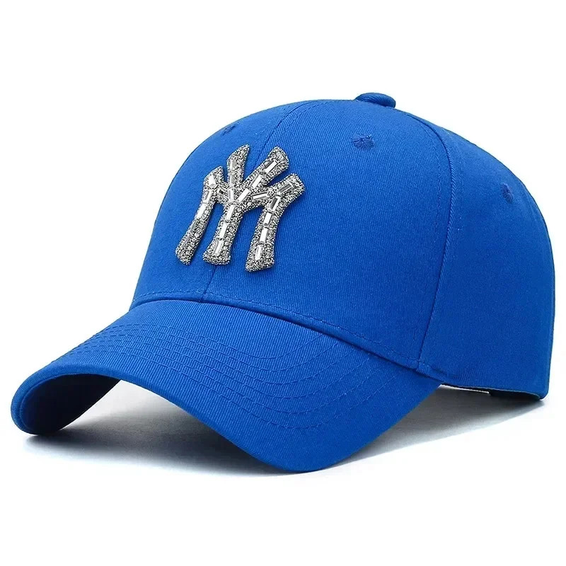 Rhinestone Hat Duck Tongue Cap Baseball Cap Sunshade Female Spring Fall