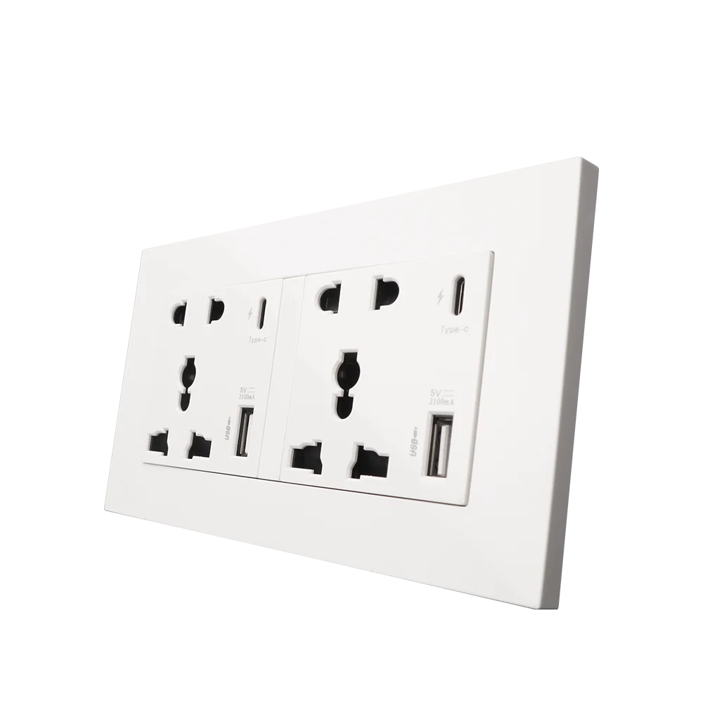 Depoguye UK 13A  10    USB   , Type-c Ʈ USB ÷ , EU   