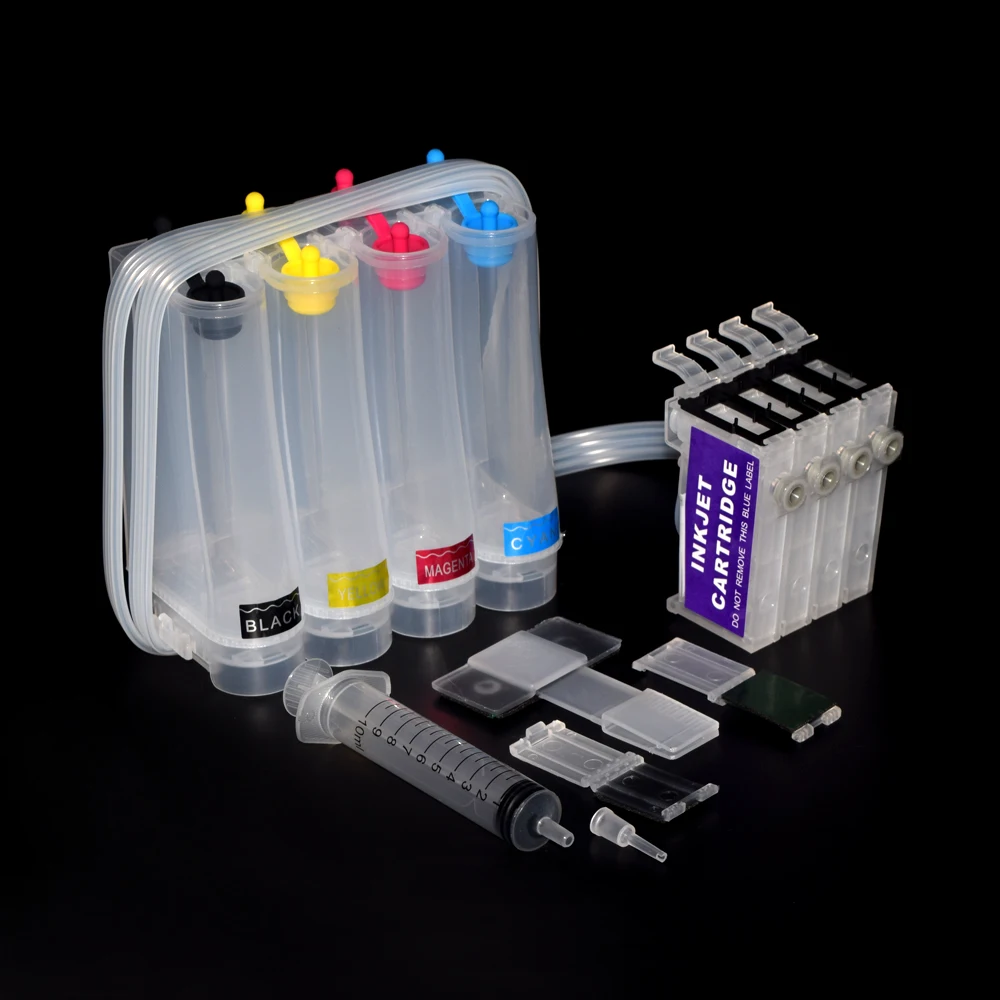 KYMC ink Cartridge R3G1 No Chip Ciss System For Epson 603 T2881 T1631 T2201 T2991 T2971 T2941 T2001 T1971 T1811