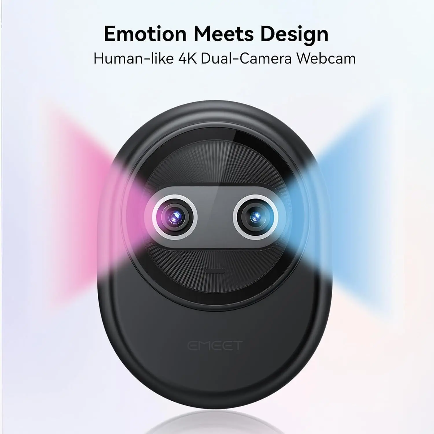 Webcam 4K for Streaming for Laptop Computer UHD Mini Webcam EMEET