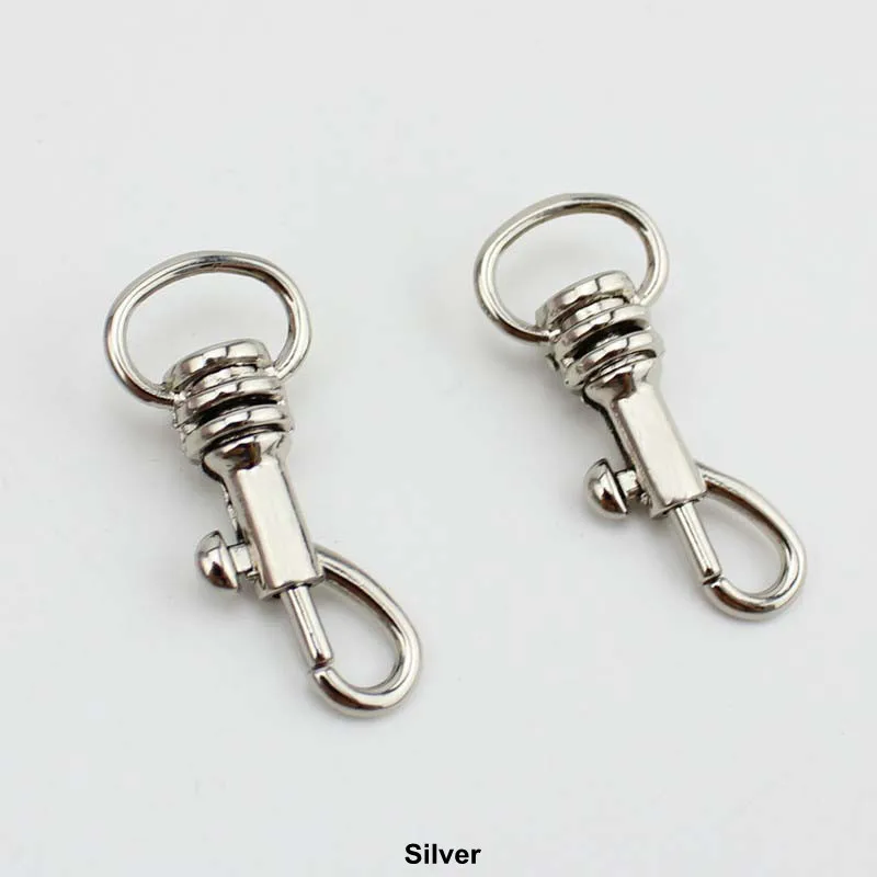 50pcs 37*16mm Stronger Swivel Clasps Clips Dog Leash Swivel Hook Snaphook Cord Hook Buckle Trigger Clips Snap  die casting