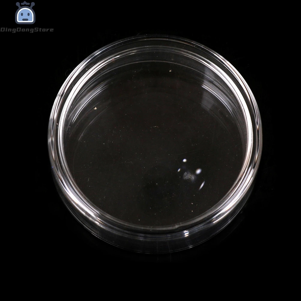 1Pc High Borosilicate Glass 60mm Bacterial Petri Dish With Cover Biochemical Culture Dish Labware Tissue culture dishes for Petri Dishes