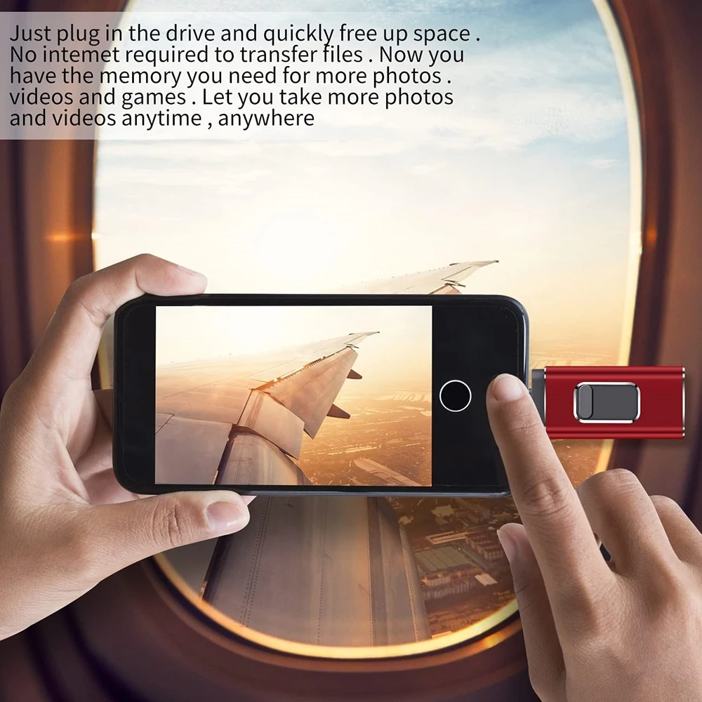 Pendrive 512GB Per IPhone MFi – USB-C Lightning Per Backup Foto E Video